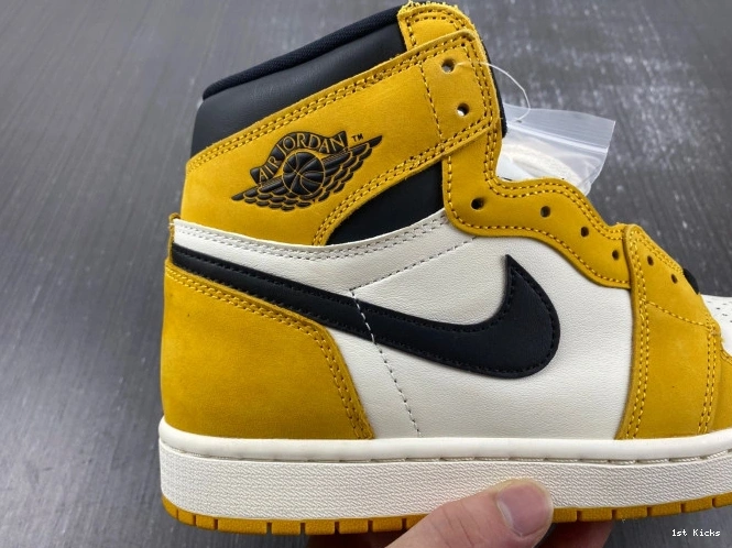 1st Kicks High Yellow DZ5485- 1 Air 745 Ochre OG Comfortable Jordan 1121